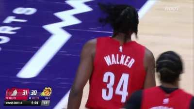 [Highlight] Eubanks sends Shamet's dunk attempt packing