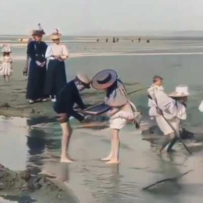 A video from 1896 that was enhanced with AI