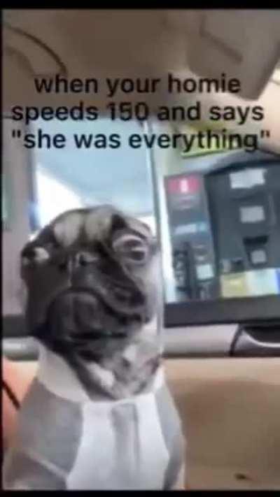 And you try to motivate and console him.