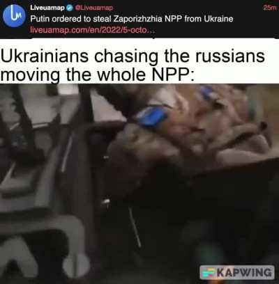 This is too surreal. Imagine stealing a whole f*cking power plant