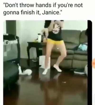 The cat punching her at the end is the best