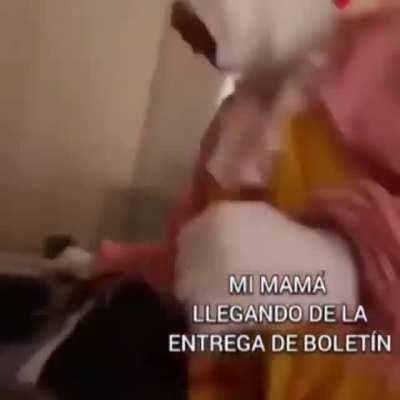 Entrega de notas 😥😑