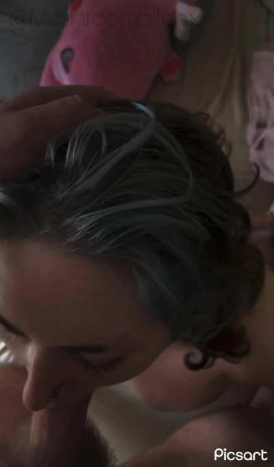 I love having my throat used