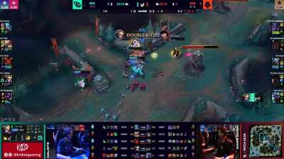 KC Caliste 18yo insane Ezreal outplay (vs G2)