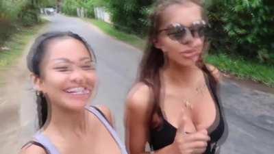 Walking Down The Street And Being Checked Out