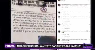 School bans “Edgar cut” hairstyle 😂