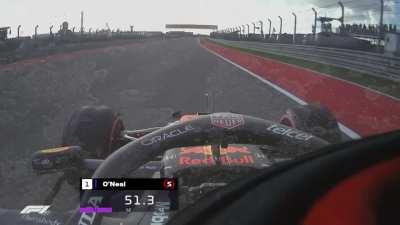 Shaquille O'Neal's Pole Lap (Helmet Cam)