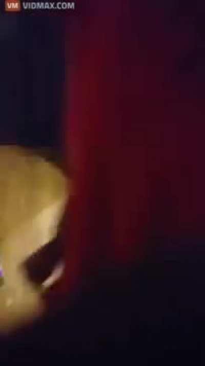 Drunk Guy Beats Up Refrigerator for being empty