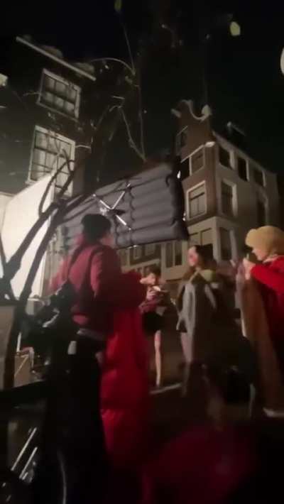 Filming with Joe Jonas for their upcoming movie | IG: hellobeautifulbr March 11 2025