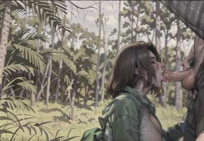 I got lost in the forest