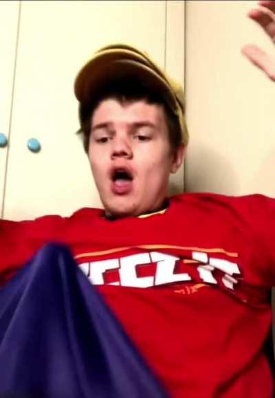 My theory why Alfa grew a 50 inch, is because he's wearing 3 Big Cheese Hats