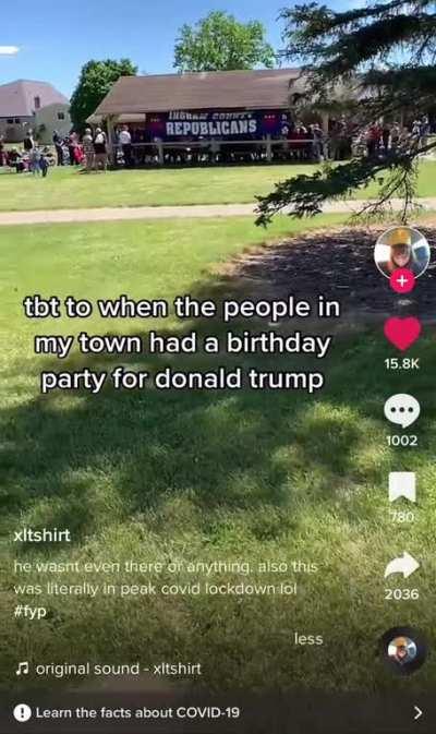 I think this might take the birthday cake for the cringiest tiktok I’ve seen