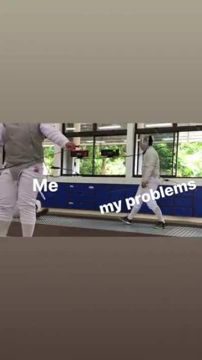 Me vs. my problems (or why you need good shoes)