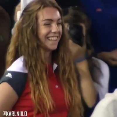 Usain Bolt being awesome and treating staff with respect