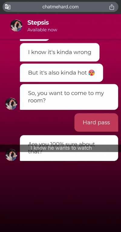 I know my brother wants to watch me masturbate