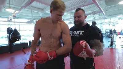 Former Worlds Strongest Man Eddie Hall asks UFC Fighter Alexander 