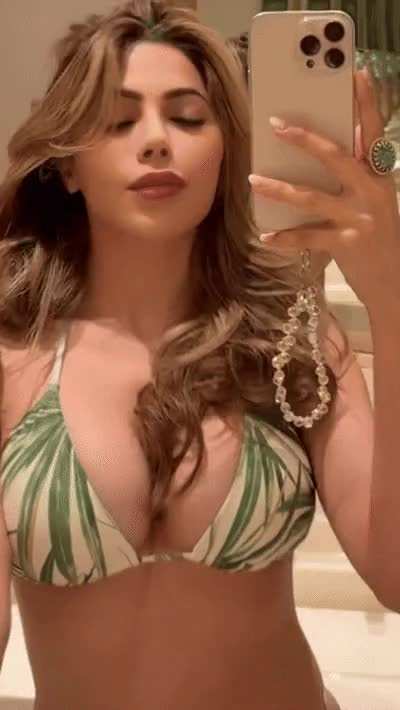 Nikki Tamboli in bikini