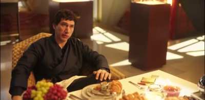 In Megalopolis (2024), Adam Driv- wait what the fuck? Did you guys see that?