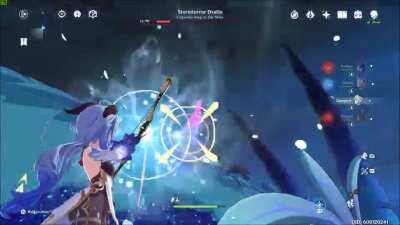 The best thing about Ganyu is that she's the patch to Stormterror's Neck that everyone has been asking for, even as FPS.