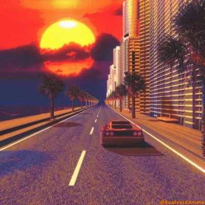 Here's a GIF I made in kind of 80s style.