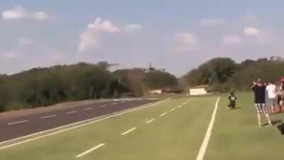 First flight of this RC 747