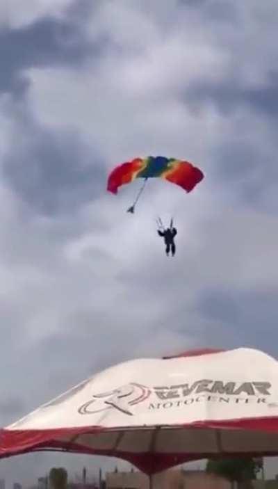 Confusing Parachute