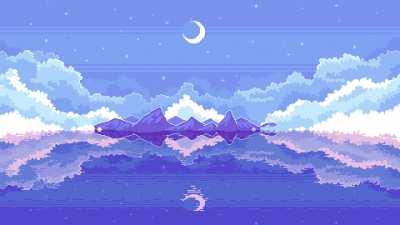 Some say that in those mountains you can see the bluest clouds and the most crystalline sea