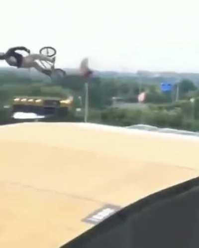 One should always end a fall with a snake