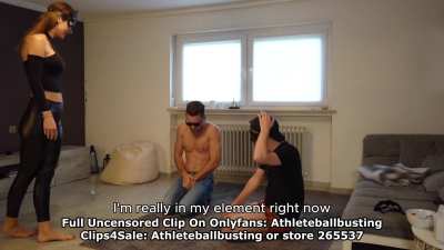 Self Defense Ballbusting: 1 Girl against 4 Balls (with subtitles) OUT NOW