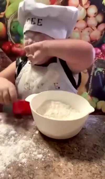 Когда хочешь повторить повара из кулинарного шоу