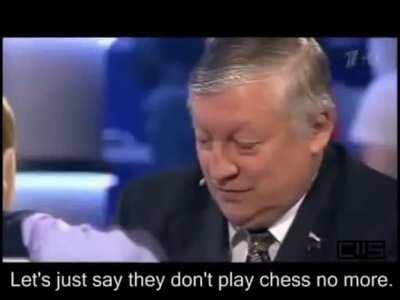 Kid talks shit and gets destroyed by Anatoly Karpov