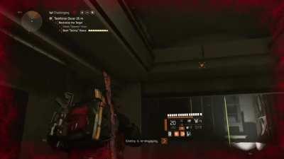 This Warhound didn't care about the high ground