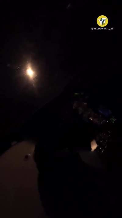 Footage of the Ukrainian MiG-29 shooting down a 