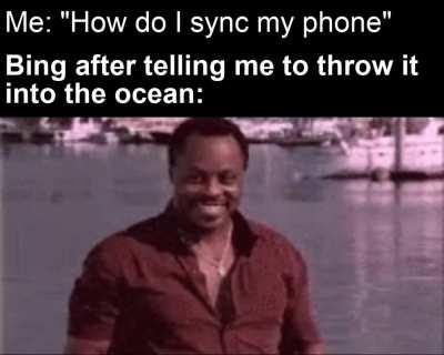 That's the wrong sink you dense motherfucker