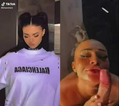 [F]From tiktok to sucking a cock