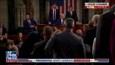 House Speaker orders Democrat Rep. Al Green to be EJECTED for speaking up against President Trump's address