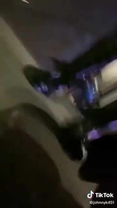 Arrested after going home from a peaceful protest