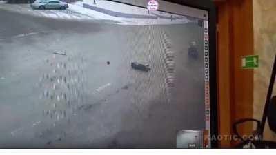 Maybe a small bump, No biggie keep driving.