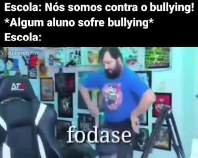 Me fale a sua escola que já fez isso.