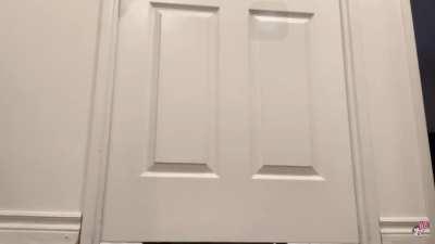 “You’re locked in here with me”