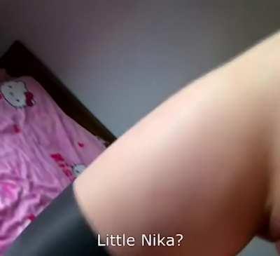 POV with a pink hair beauty