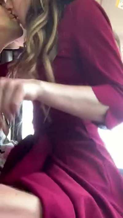 The way her body moves under her bridesmaid dress