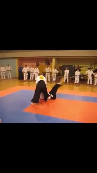 Aikido Master gets a dose of reality 😎🤏😳🕶🤏