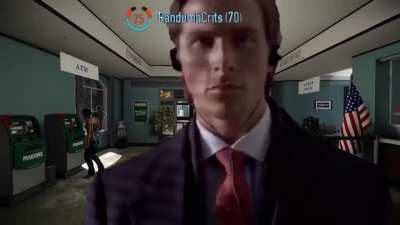 Patrick Bateman's payday.