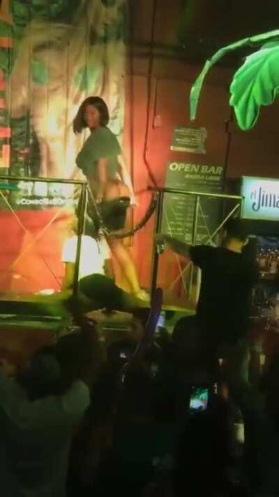 When she decided she wasn't gon play fair no more