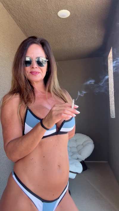 Just a little smoke break here in Las Vegas