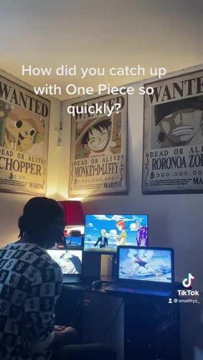 Catching up with One Piece is a grind fr💯💯