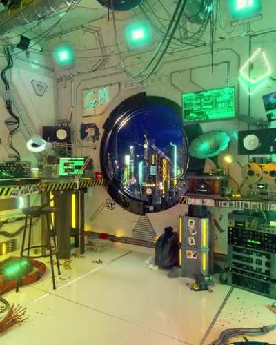 The Producer Room - 3D Sci-FI Animation