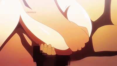 ONE hentai girl and TWO big dicks!