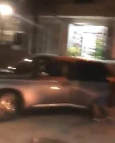 Kid practically kidnapped by undercover Israeli forces in Issawiya Village - Jerusalem